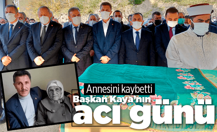 Başkan Yener Kaya'nın acı günü