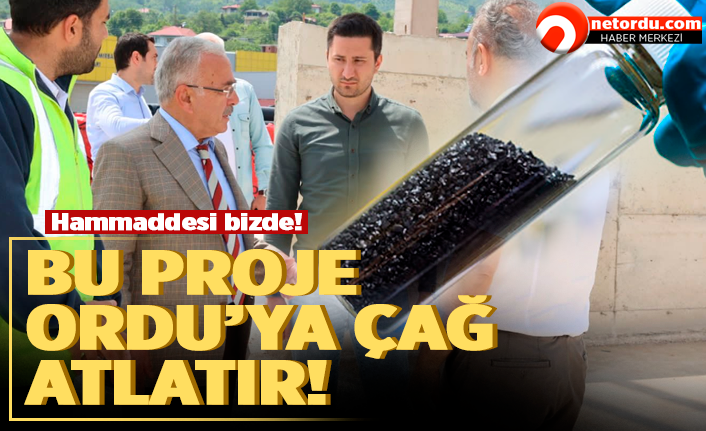 Başkan Güler'den Ordu'da çığır açacak olan proje