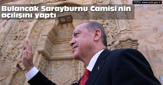 Bir türlü bitmeyen o camiyi Erdoğan açtı