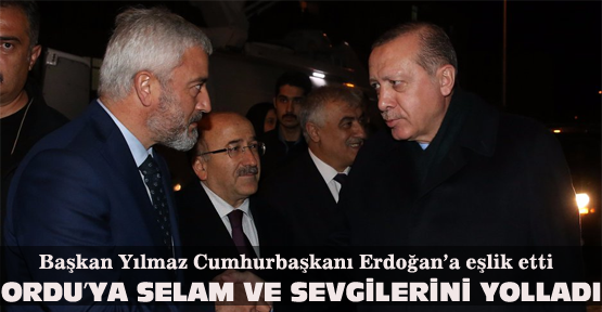 Cumhurbaşkanı Erdoğan'dan Ordu'ya selam